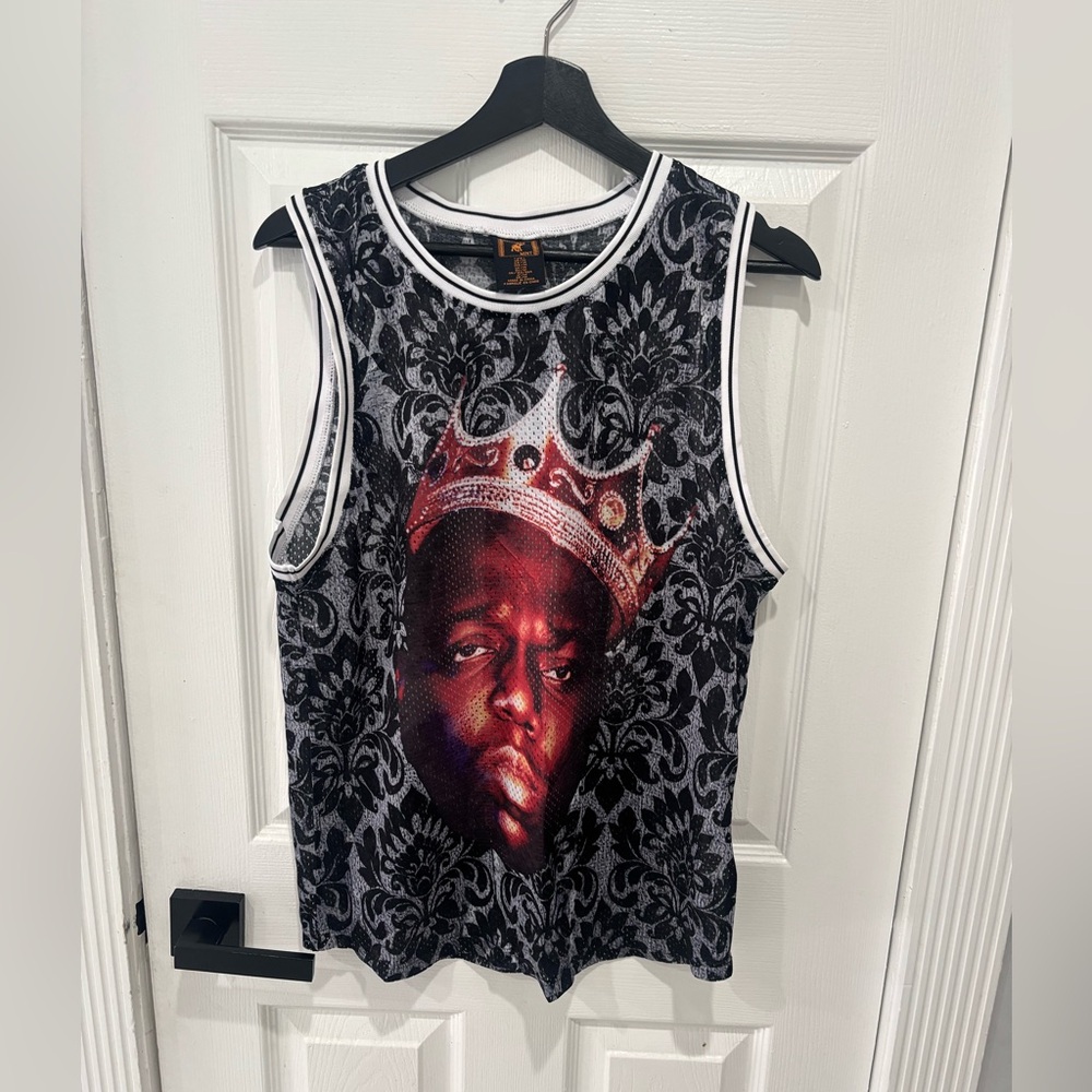 Biggie Notorious B.I.G. Jersey by Brooklyn Mint , Size :M